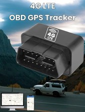 4G LTE OBD GPS Tracker for Cars Real-Time Vehicle Tracking