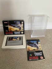 Desert Fighter Snes Super Nintendo CIB Boxed & Protector Case