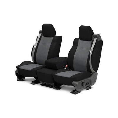 For Honda CR-V 05-06 DuraPlus 1st Row Black & Charcoal Custom Seat Covers