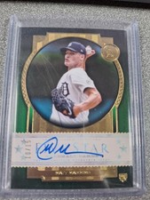 #FSA-MMA Matt Manning 2022 Topps Five Star Autograph Green /15 AF215