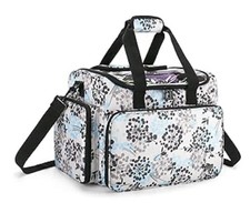 Teamoy Knitting Bag, Yarn Tote Organizer with Inner Dividers For WIP, Dandelion