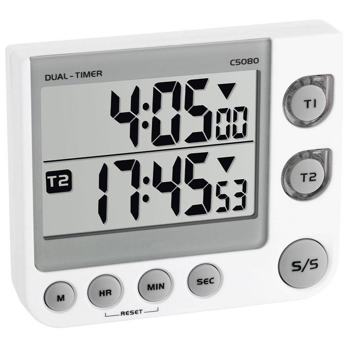 Timer Professionale TFA Dostmann 38.2025 Bianco | Prezzo Outlet e Qualità Tedesca