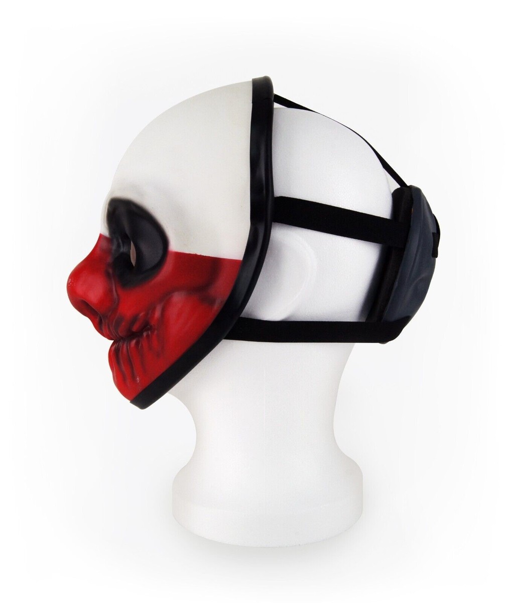 Payday 2 - 4 x Mask - Dallas, Houston, Chains & Wolf by Gaya