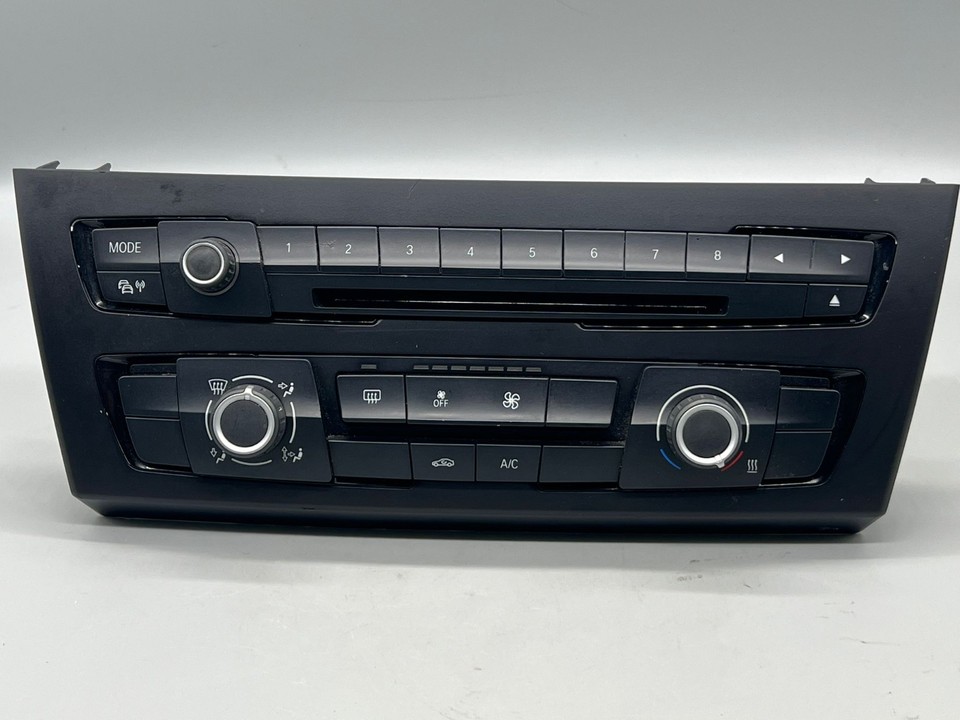 BMW 1 SERIES-2011-2015 AC HEATER CLIMATE RADIO CONTROL PANEL SWITCH 9207197-2013