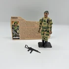 Vintage Hasbro GI Joe Cobra Action Figure Stalker Complete 1982 straight arm