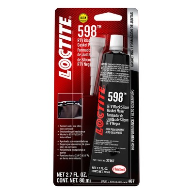 Loctite 491985, One Sealant Black RTV 598 80 ml Tube Silicone
