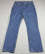 Carhartt Jeans Mens 32x30 Straight Leg Midrise Relaxed Fit Work Farm Ranch