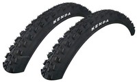 2X Kenda MTB Reifen K-829 26 X 1.95 50-559 Offroad Tire Schwarz Fahrrad Mantel