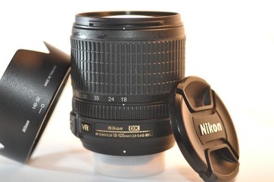 Nikon DX AF-S Nikkor 18-105mm G ED VR lens HB-32 for D3400 D90 D500 D5600 D7500
