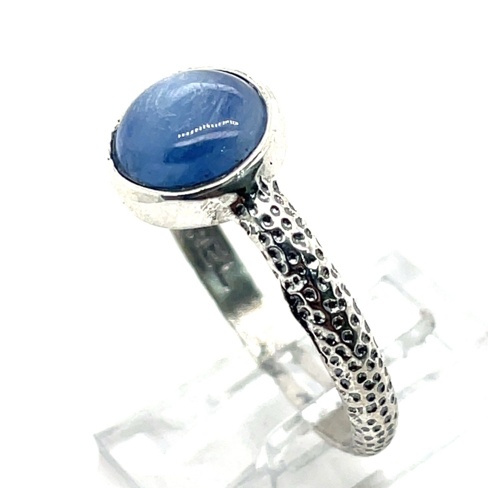 925 Sterling Silver Bezel Set Multi Gem Trio Stac… - image 16