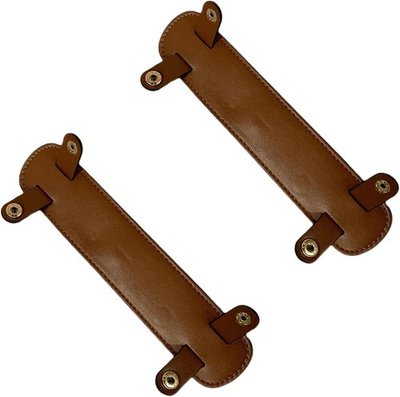 #ad 2 Pack Leather Purse Shoulder Strap Pads for Pressure Relief Detachable Bag Han $15.74