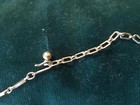 Vintage CORO Gold-tone Choker Necklace Red Ruby & Clear Baguettes Rhinestone — photo 5