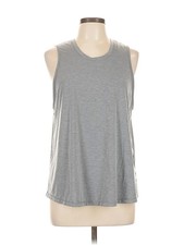 All in motion Women Silver Sleeveless T-Shirt L