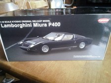 KYOSHO 1/18 Lamborghini Miura P400 black/silver 868738