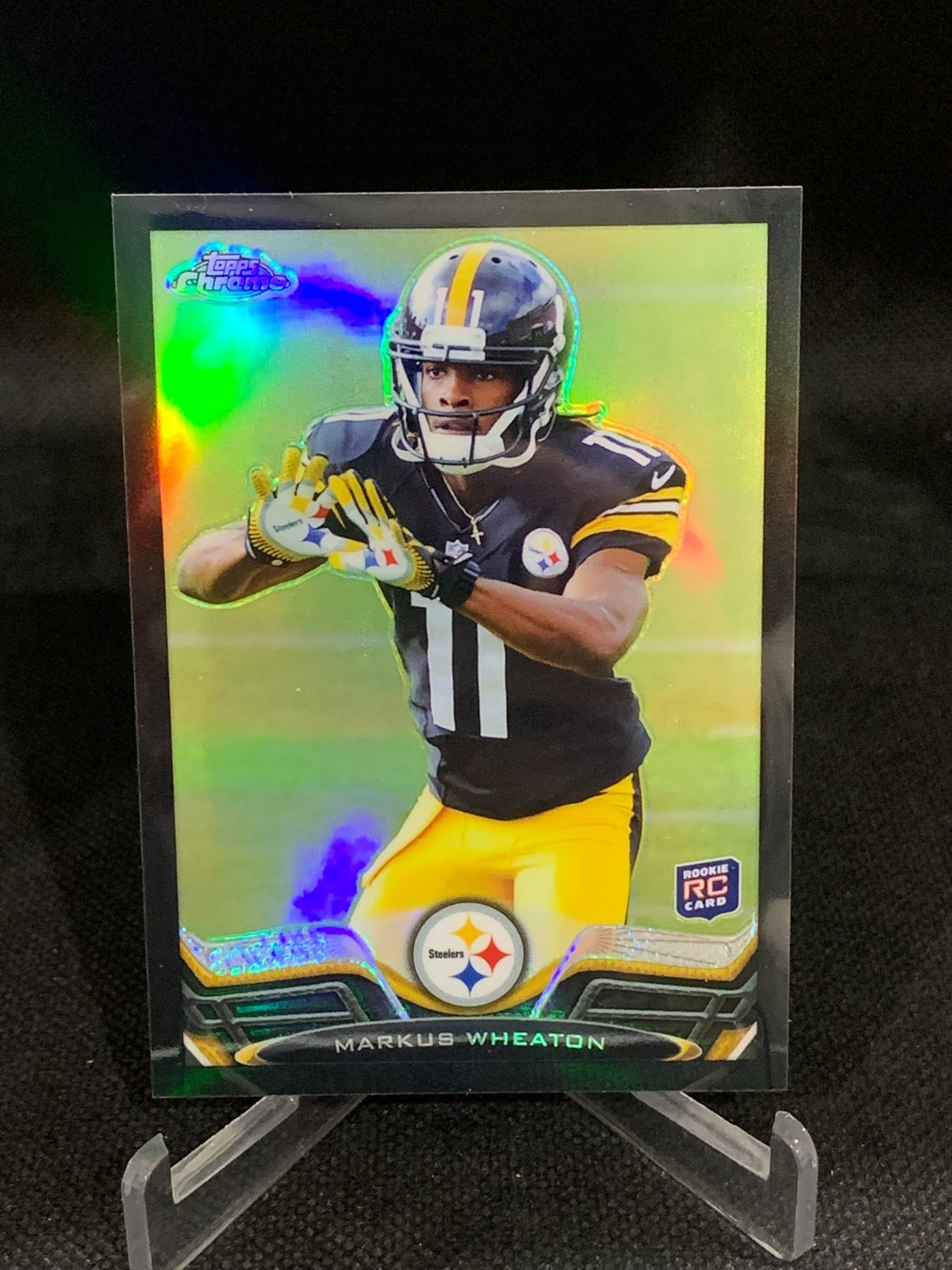 2013 Topps Chrome - Markus Wheaton #94 Black Refractor /299 (RC)