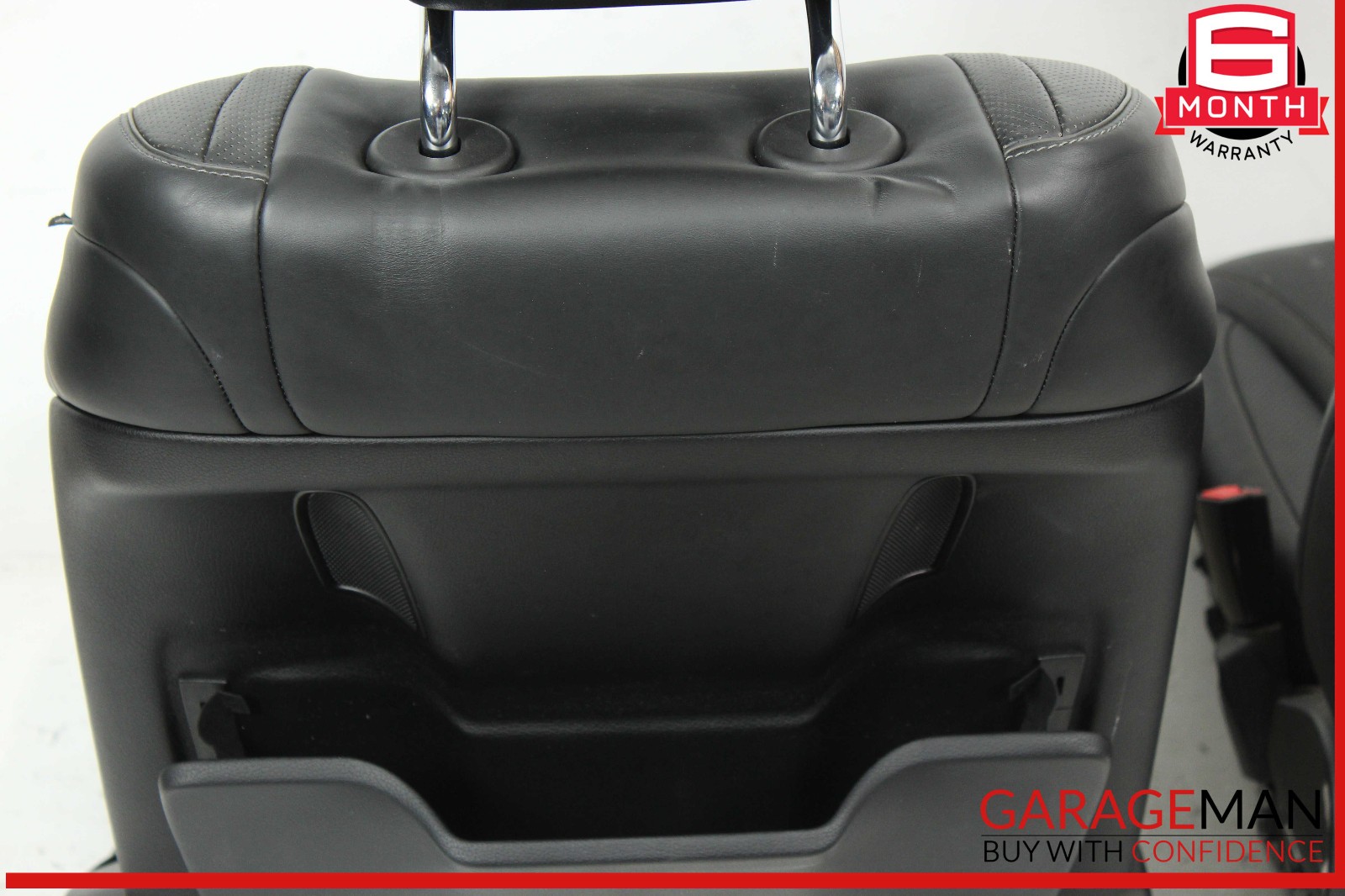 14-17 Mercedes W222 S550 Complete Front Seat Seats Cushion Assembly Black OEM