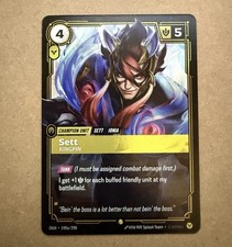Sett - Kingpin [Alternate Art] #240a Prices | Riftbound Origins