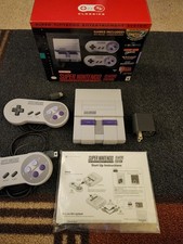 Super Nintendo SNES Mini Classic Console with extra games (CLV-201) No cables