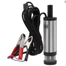 DC 12V Diesel Stainless Steel Submersible Pump Mini Fuel/Water Extractor