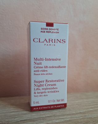 CLARINS Nachtcreme MULTI-INTENSIVE NUIT - NEU  Super Restorative Night Cream OVP
