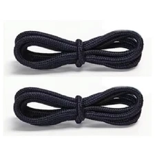 Navy Blue Heavy Duty Thick Replacement Round Rope Boot Sneakers Shoe Laces