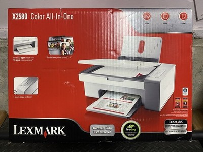 NEW Sealed Lexmark X2580 All-In-One Color Printer Scanner Copier