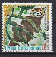 Guinée Equatoriale 1976 Faune d'Asie (3)  Yvert n° 90 0.45 ptas oblitérés