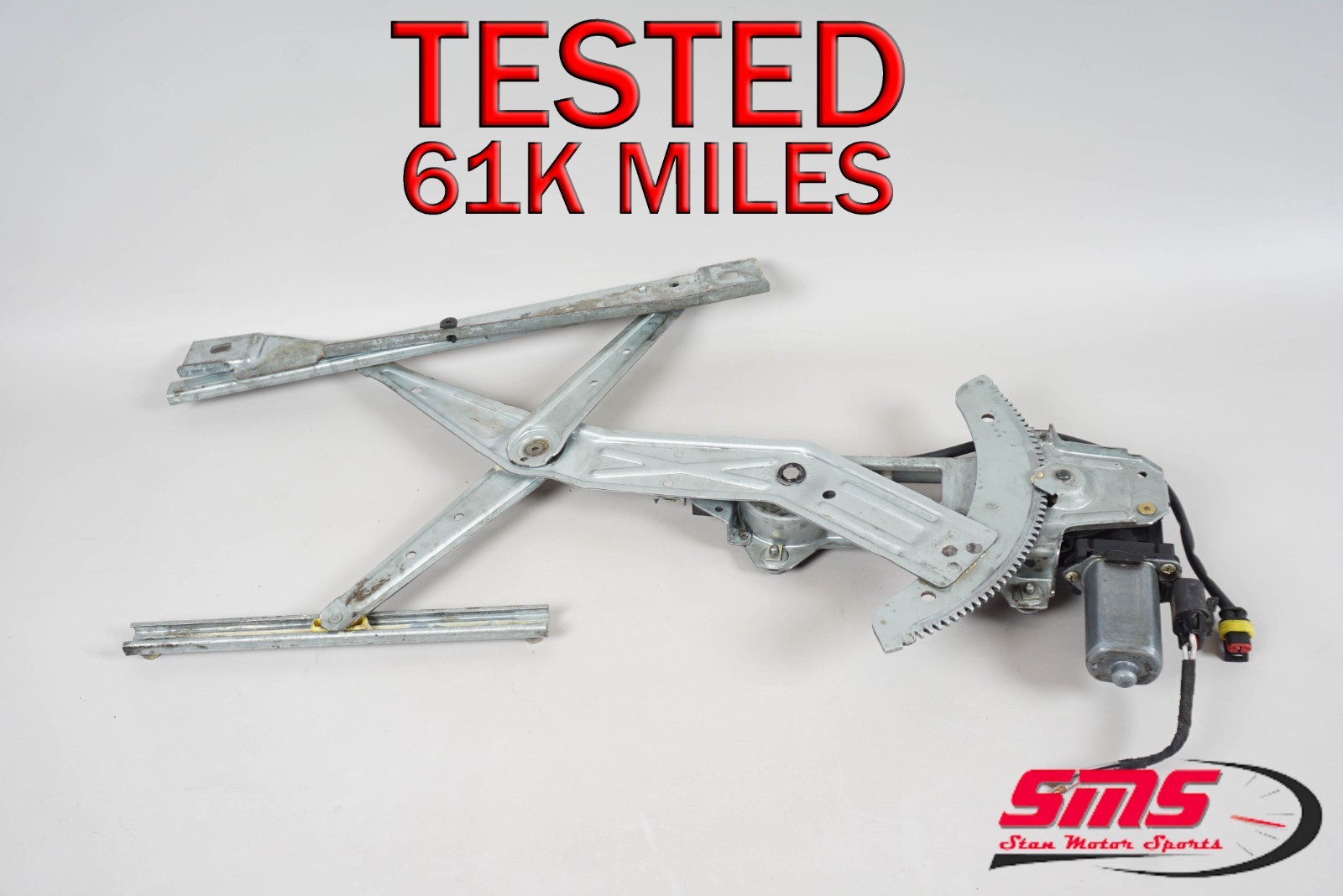 99-08 Maserati Spyder Coupe 4200 3200 Right Window Regulator w/ Motor RH OEM