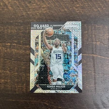 2016-17 Prizm #13 Kemba Walker Go Hard or Go Home Mojo Prizm SSP #18/25 Hornets