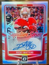 2024 Panini Donruss Optic Signature Series Holo Prizm Ricky Watters (AUTO)
