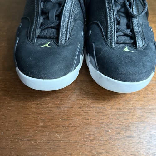 Air Jordan Retro 14 XIV Indiglo Black Vivid Green 487471-005 Sz 11 Sneaker Shoes - Picture 6 of 9