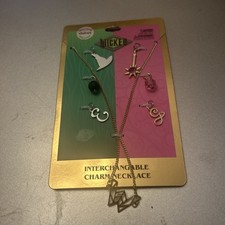 Wicked Interchangeable Charm Necklace Set , NEW