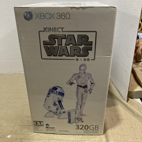 Xbox 360 Kinect Star Wars Limited Edition Console (SEALED) Rare