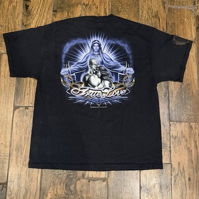 Rare Y2K Vintage Rollin Low Low Rider Chicano West Coast True Love Graphic Shirt