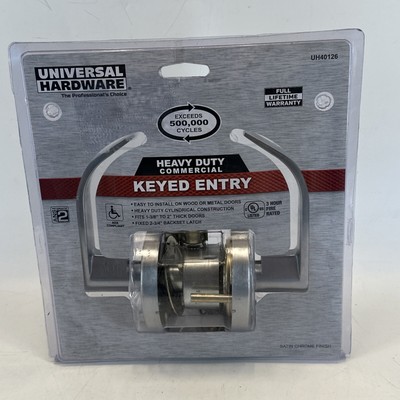 Universal Hardware Heavy Duty Commercial Entry Curved Lever Cylindrical Chassis 