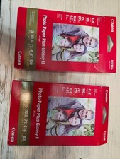Lot of Canon Photo Paper Glossy  Glossy II - 4" x 6" Inkjet Paper, 350 Sheets