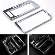 Gear Shift Box Panel Trim Decor Cover for 2015-2020 Ford F150 Accessories Chrome