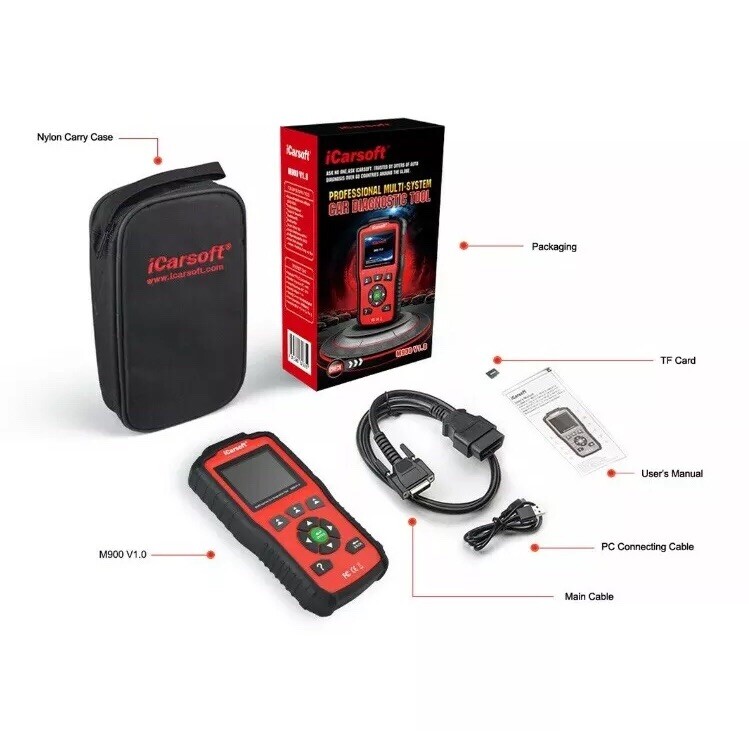 MERCEDES BENZ W208 CLK Pro Scanner Code Reader With 38Pin Adapter OBD2