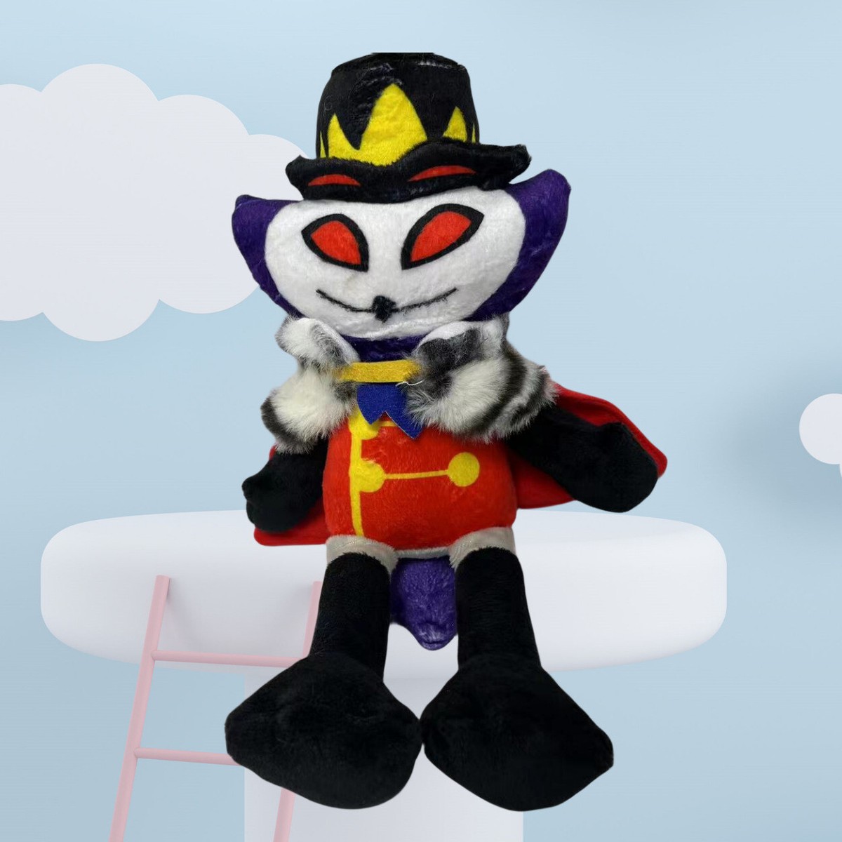 29CM Helluva Boss Stolas Plush Doll Cosplay Prop Toys Stuffed Doll