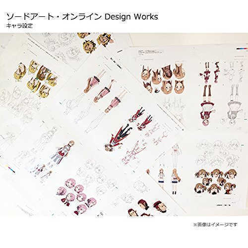 Sword Art Online Design Works Illustration Art Book Anime Manga