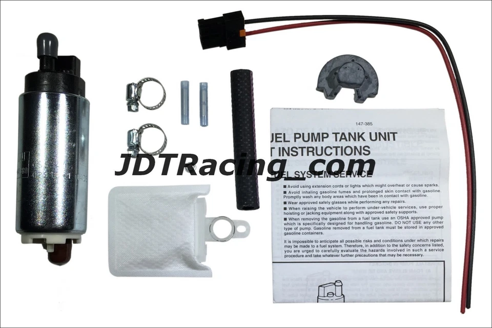 Walbro/Ti 255lph HP Fuel Pump Kit for Toyota MR2 91-96 Supra 84-92 Celica 85-93 - Image 2 of 2