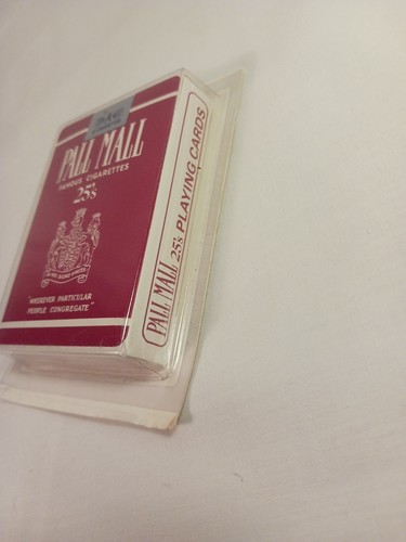 NEW SEALED Vintage Pall Mall Famous Cigarettes 25's Playing Cards 3 AVAILABLE - Picture 2 of 6