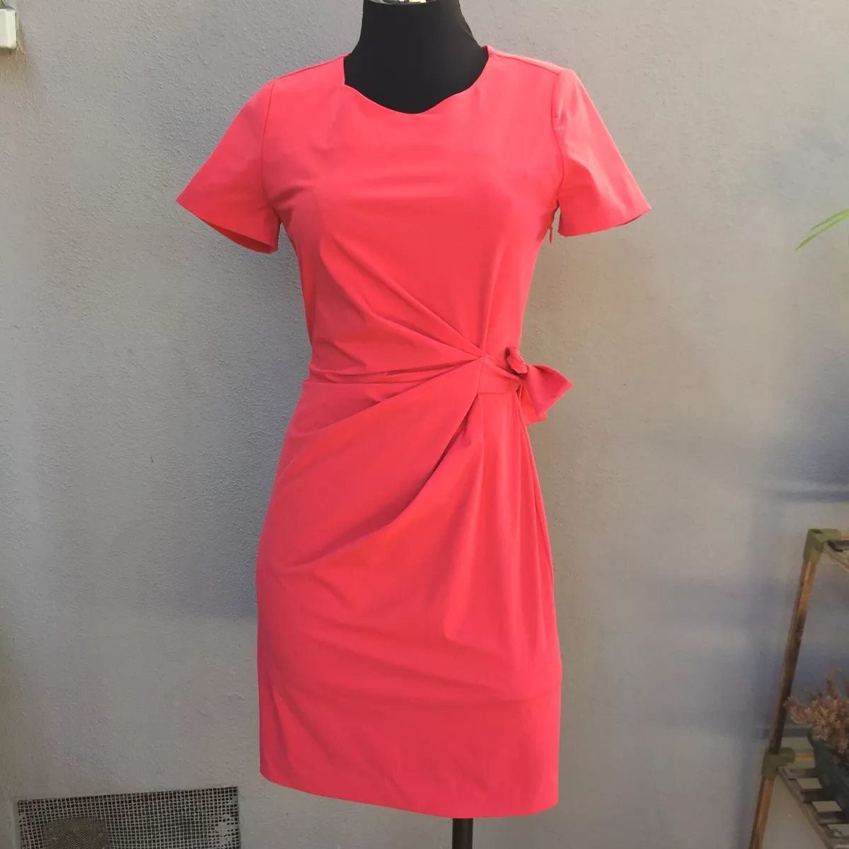 Dvf short sleeve store wrap dress