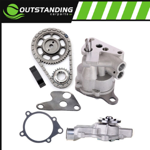 For 1994-1998 JEEP Cherokee 4.0L OHV L6 12V Timing Chain Water Oil Pump Kit