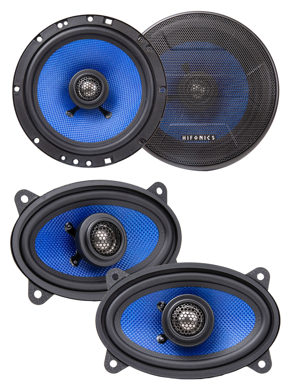 2 Hifonics HCC65CX 65 2 HCC46CX 4x6 2-полосные коаксиальные автомобильные аудиодинамики