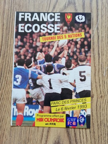 France v Scotland Rugby Union Programmes 1959 - 2015 - Picture 29 of 40