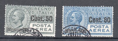 1927 Kingdom of Italy Airmail 1926 Complete Series Used