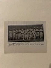 Birmingham Ironmakers Southern League Alabama 1911 Baseball Small Team Picture