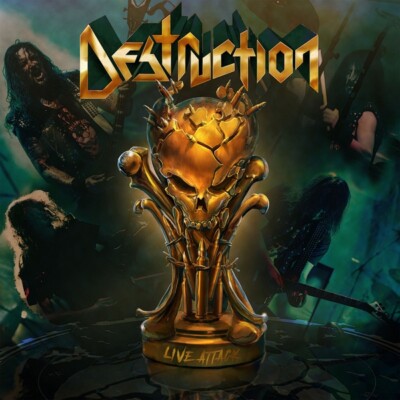 DESTRUCTION - LIVE ATTACK  2 CD+BLU-RAY NEU