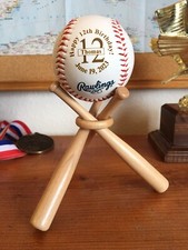 Personalized Custom Baseball Birthday Party Cake Topper Decoration, Any Name Age